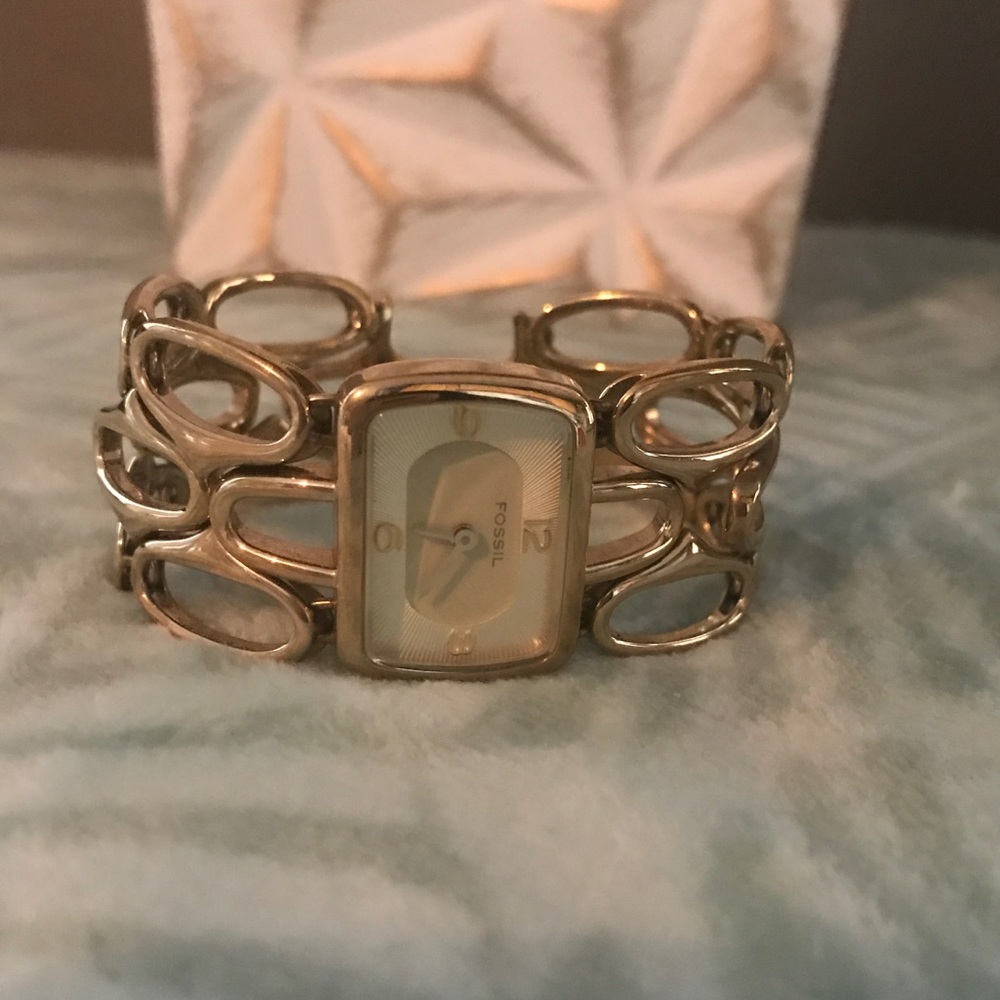 Fossil Gold Link Watch